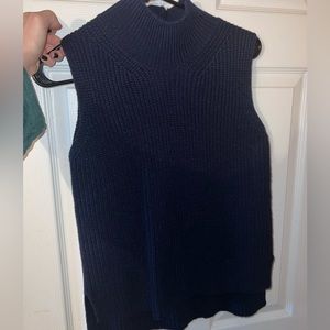 Francesca’s sleeveless sweater